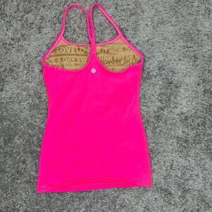 Lululemon Racerback Hot Pink Tank Size Small